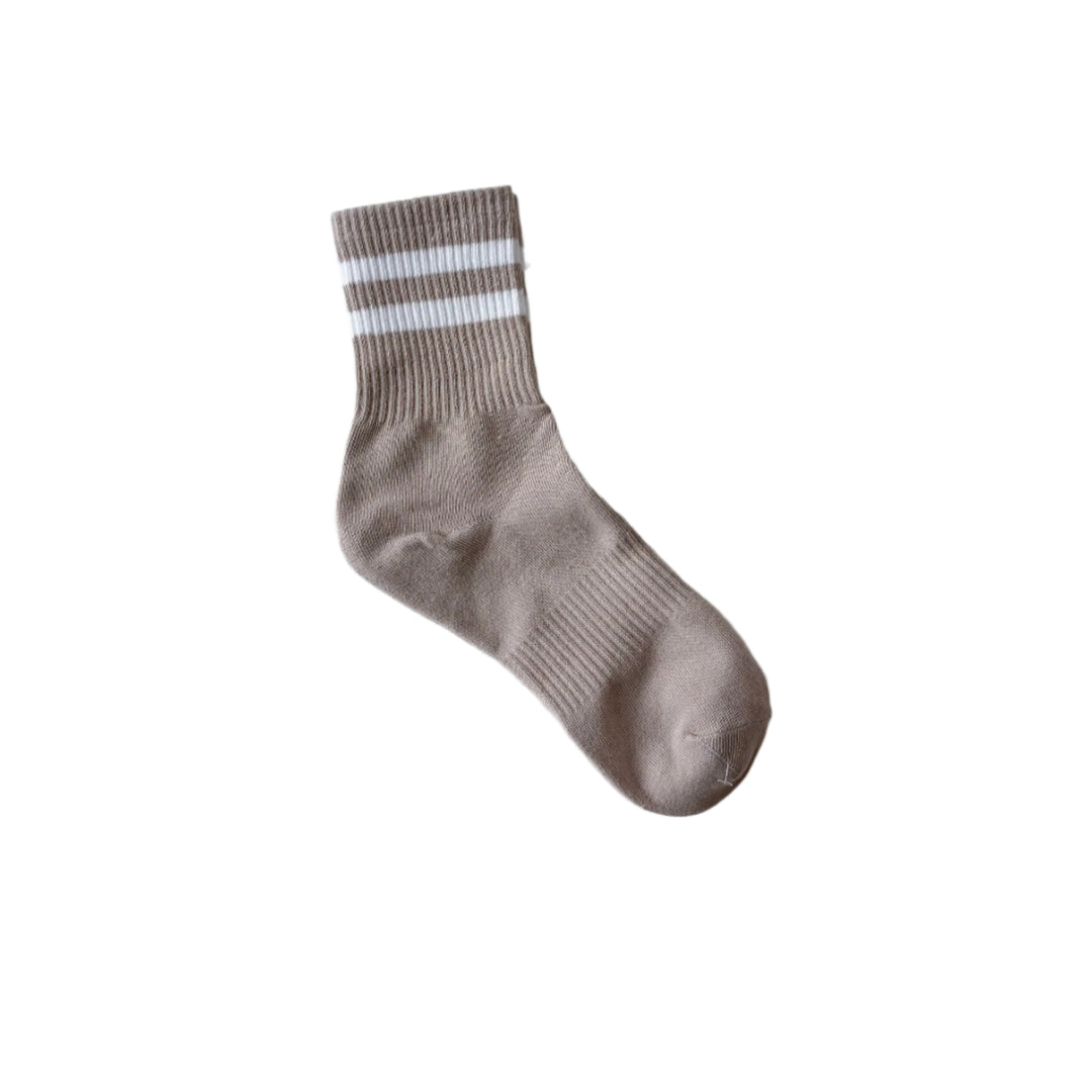 Striped Calf Socks