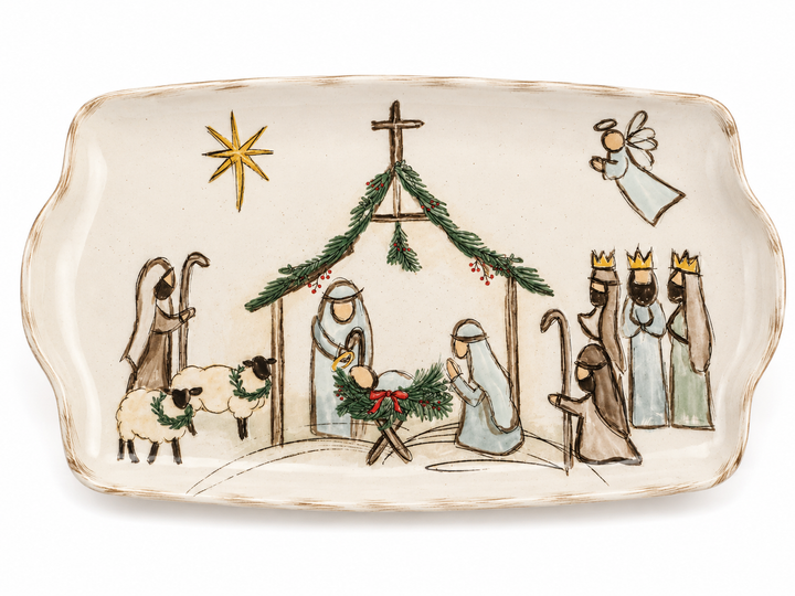 Nativity Platter