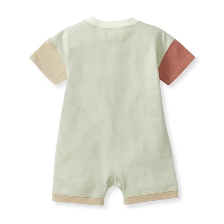 Burt's Bees Color Blocked Romper