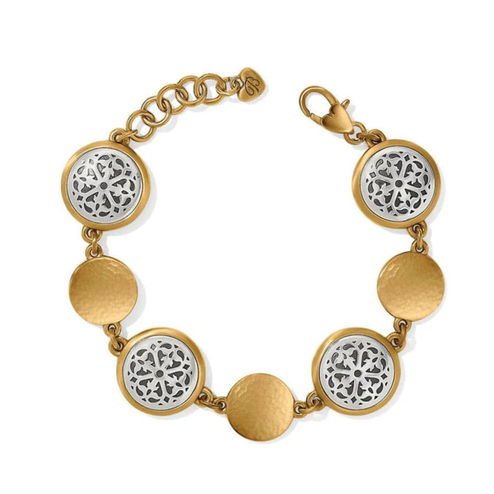 Brighton Ferrara Two Tone Luce Link Bracelet