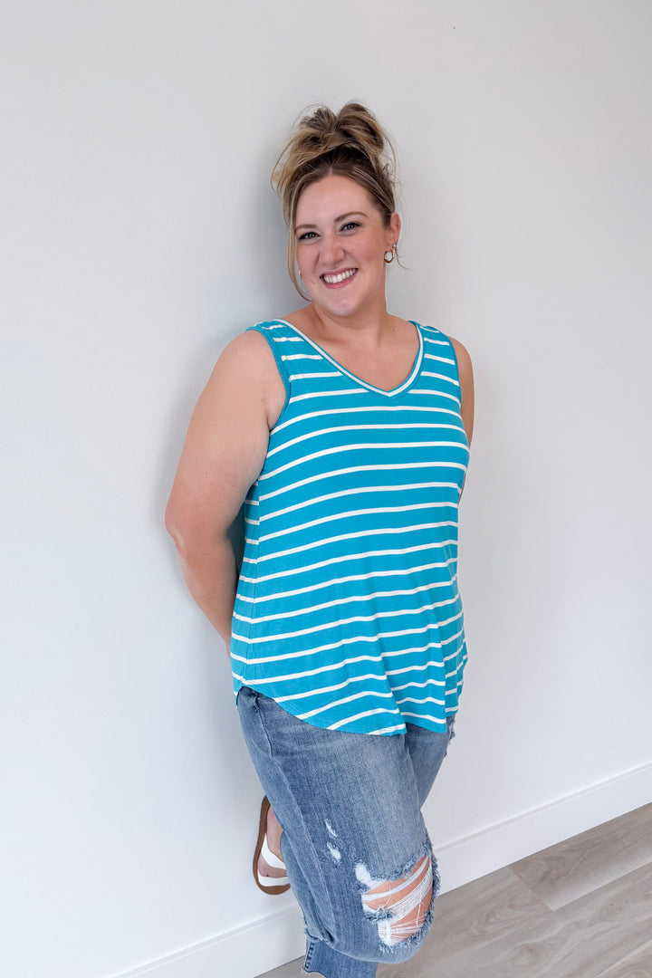 Sunshine Splendor Tank Curvy
