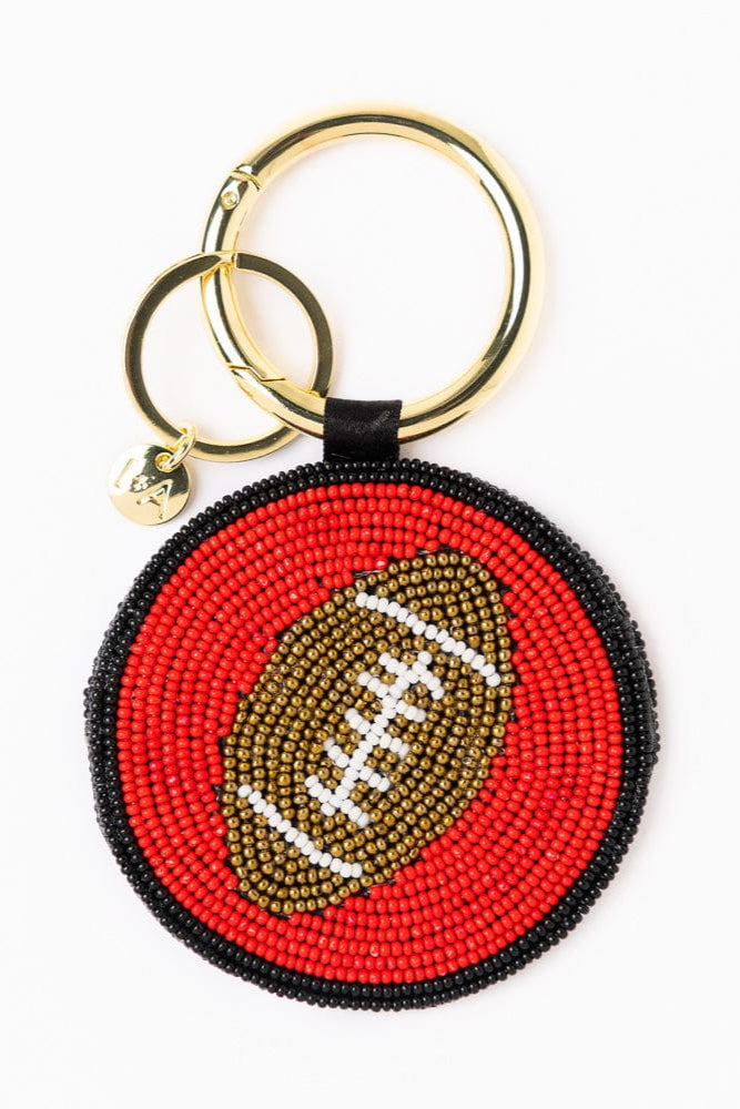Gameday Football Bag Charm