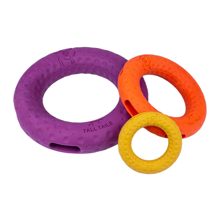 Rubber Ring Dog Toy