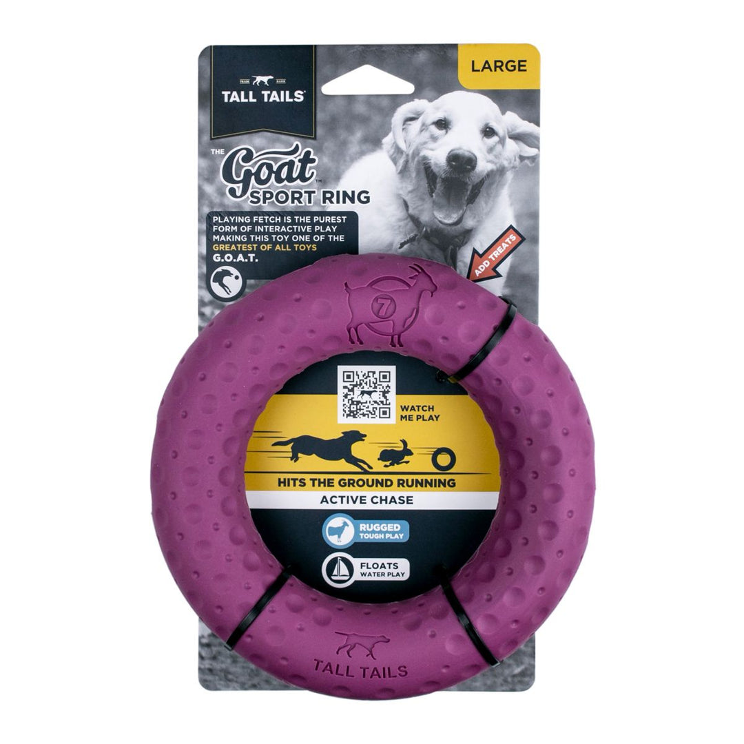 Rubber Ring Dog Toy