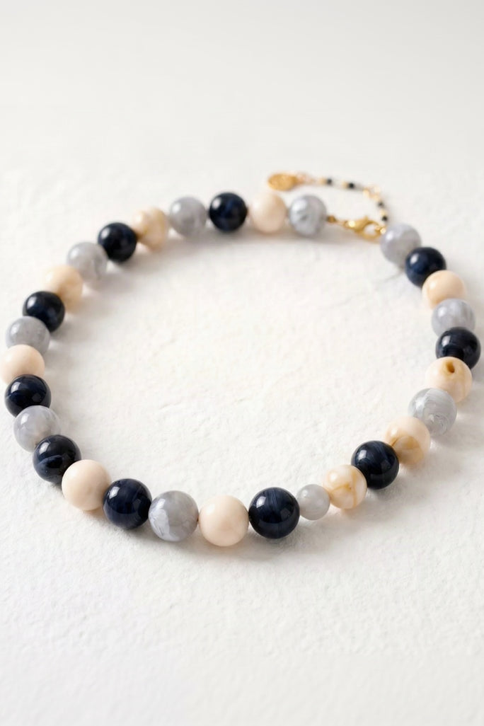 Cape Diablo Chunky Beaded Necklace