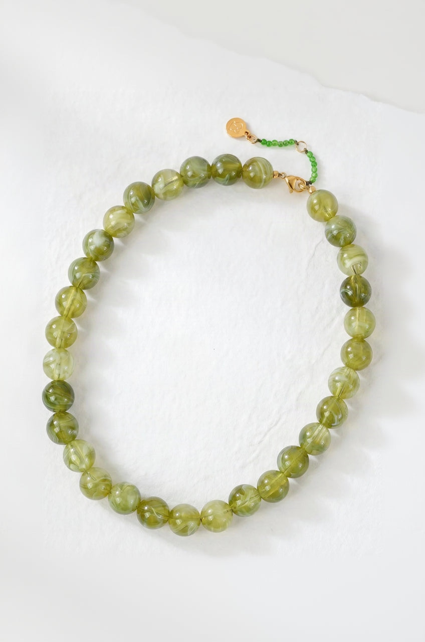 Cape Diablo Chunky Beaded Necklace
