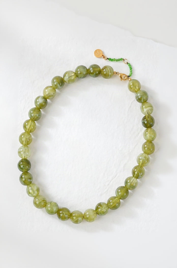 Cape Diablo Chunky Beaded Necklace