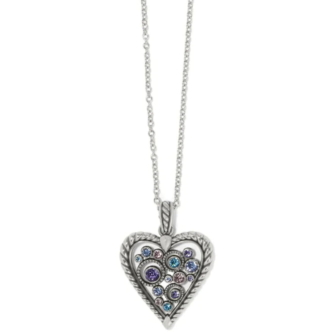 Brighton Halo Heart Necklace