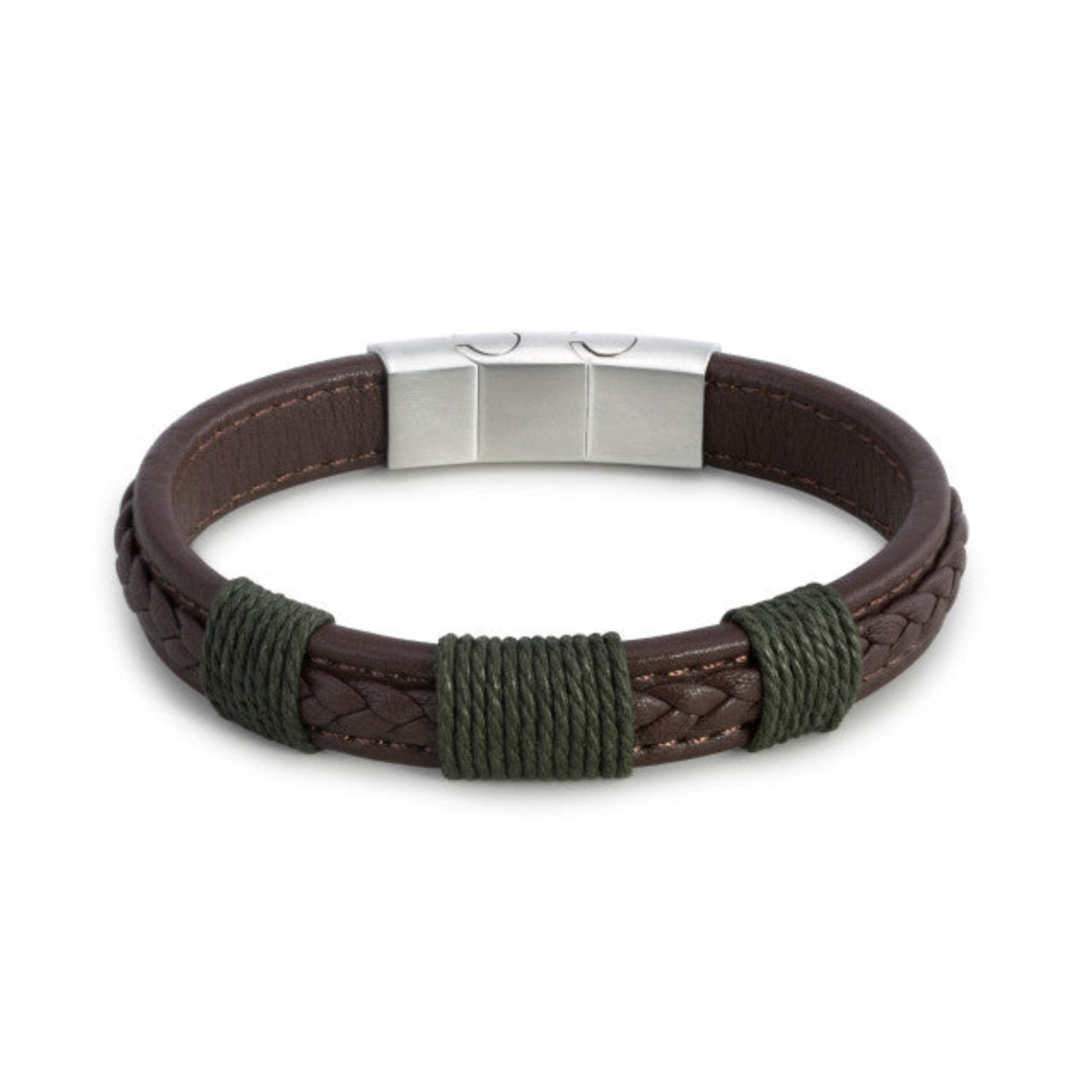 Men's Brown Adjustable Bracelet