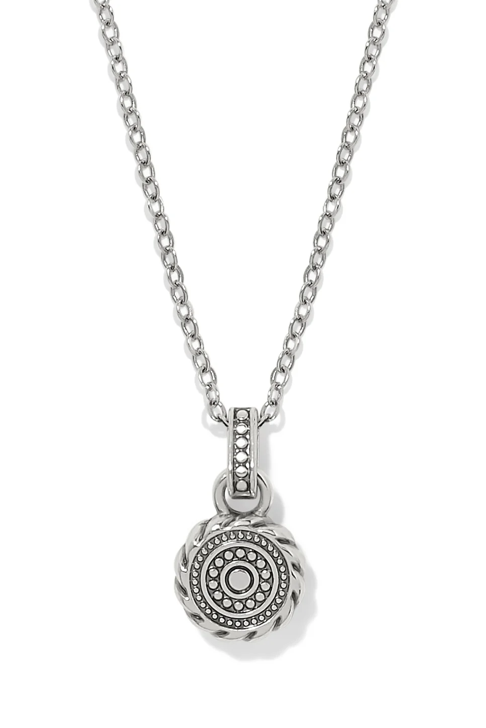 Brighton Halo Gemma Petite Round Necklace