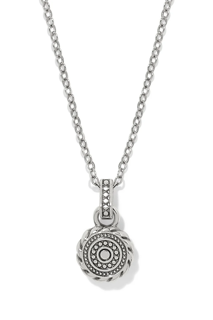 Brighton Halo Gemma Petite Round Necklace