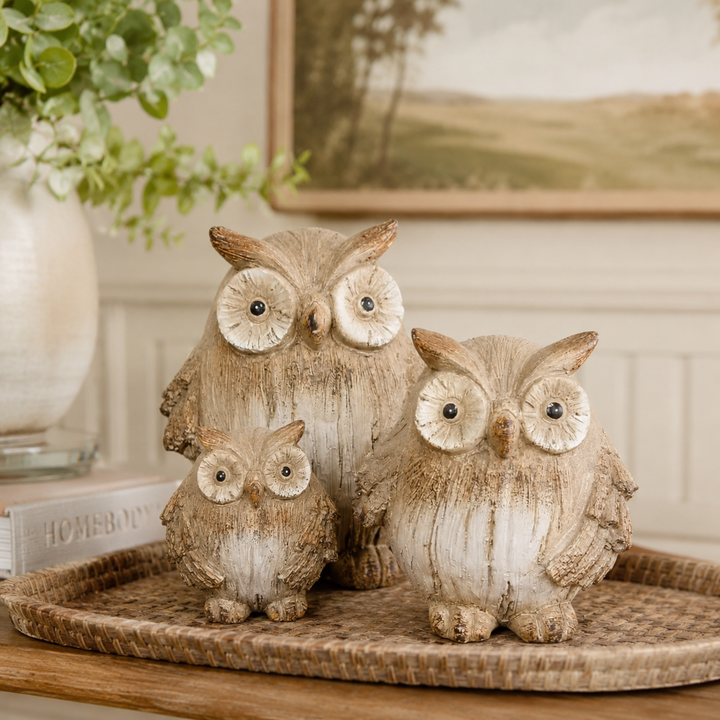 Woodland Owl Figurine