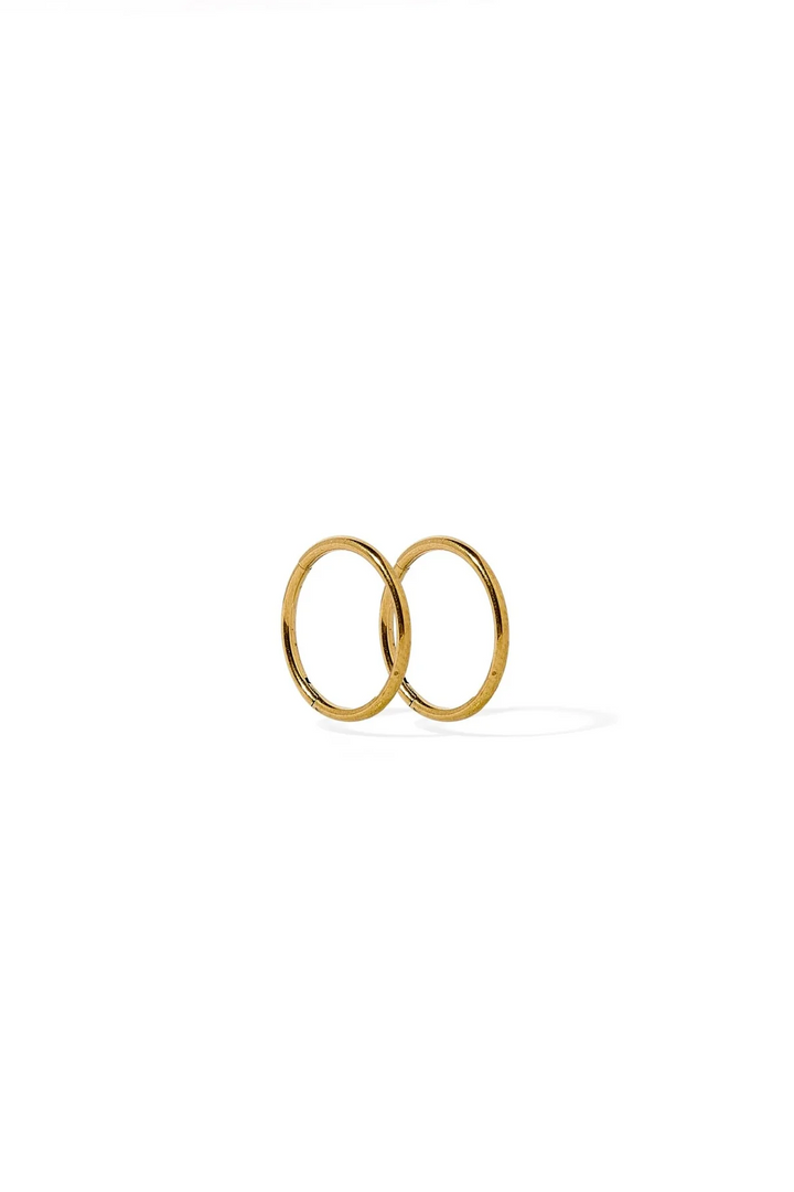 Linny Co Ava Infinity Hoop Earrings