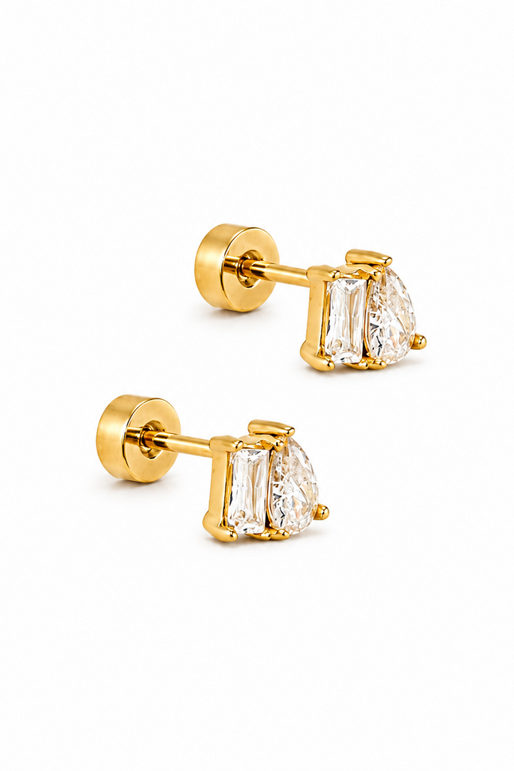 Linny Co Maren Screwback Stud Earrings