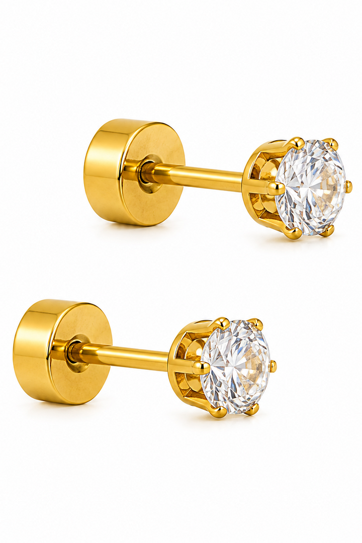 Linny Co Helen Screwback Stud Earrings