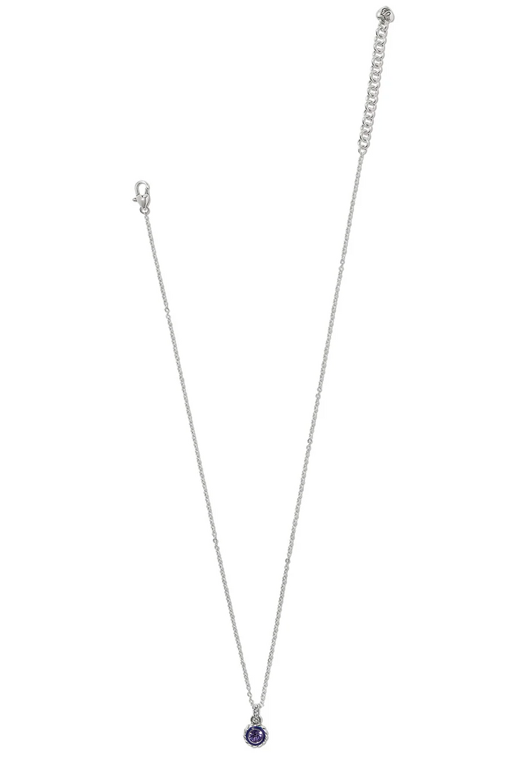 Brighton Halo Gemma Petite Round Necklace