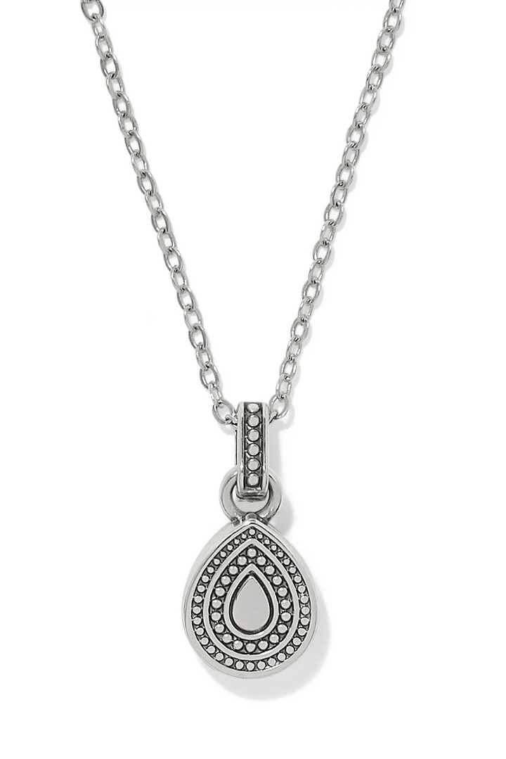 Brighton Halo Gemma Petite Teardrop Necklace