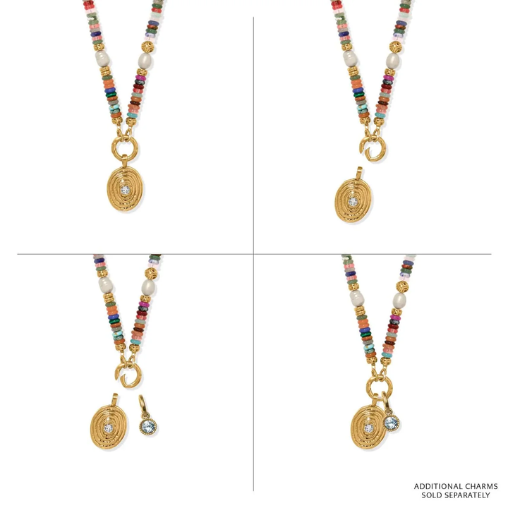 Brighton Kosmos Chroma Token Charm Necklace
