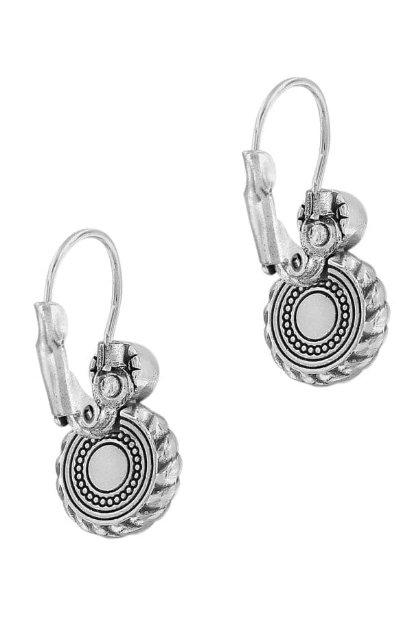 Brighton Halo Eclipse Leverback Earrings