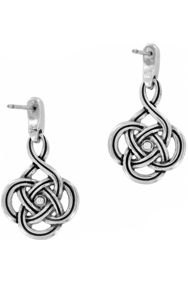 Brighton Interlok Petite Post Drop Earrings