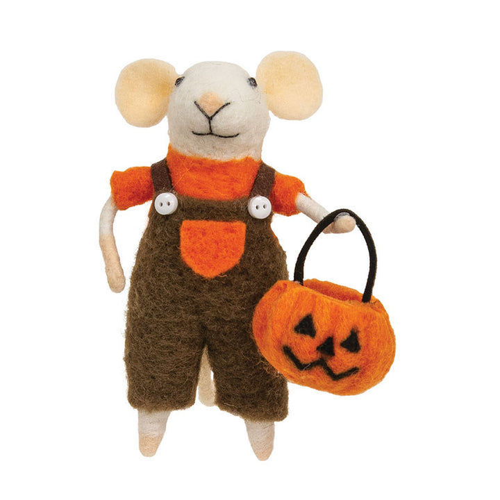 Trick-or-Treat Mouse Ornament