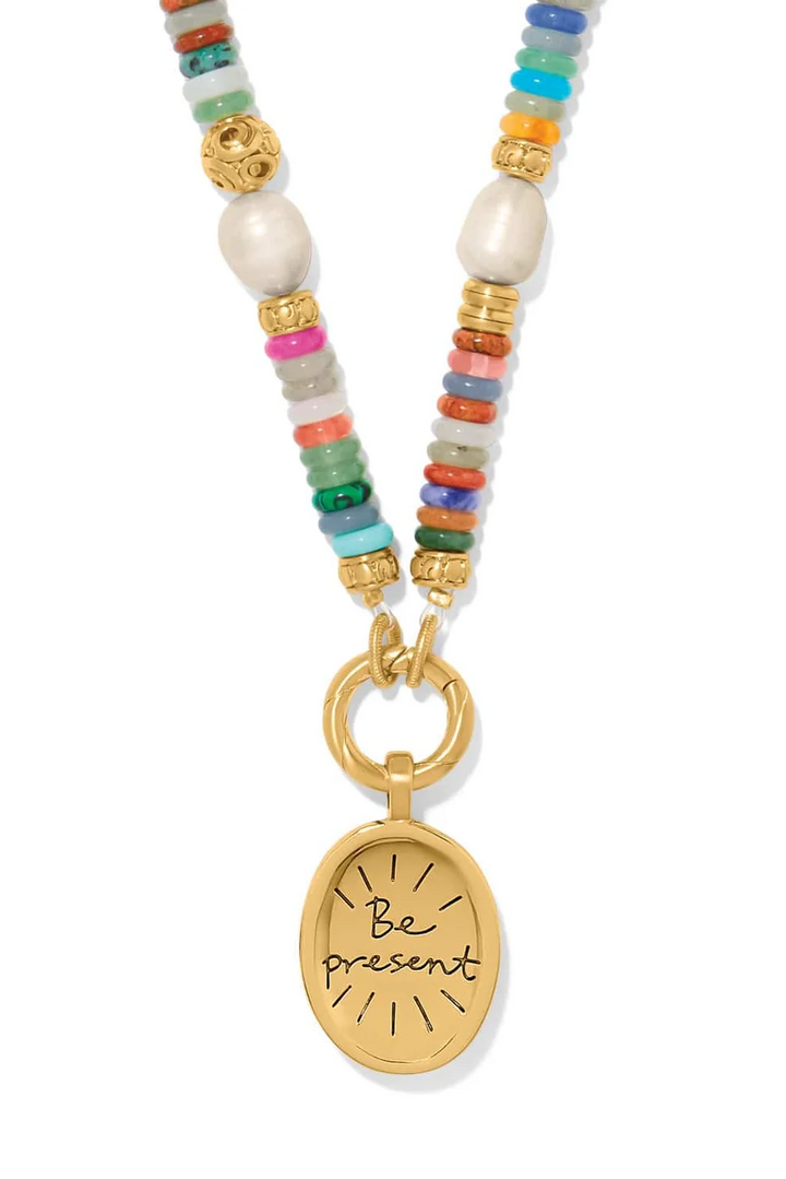 Brighton Kosmos Chroma Token Charm Necklace