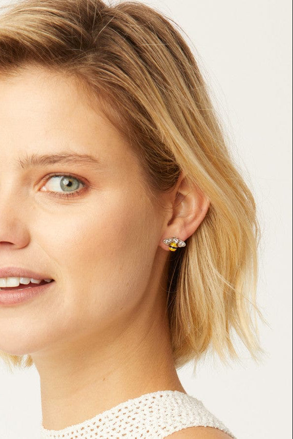 Brighton Bee Happy Mini Post Earrings
