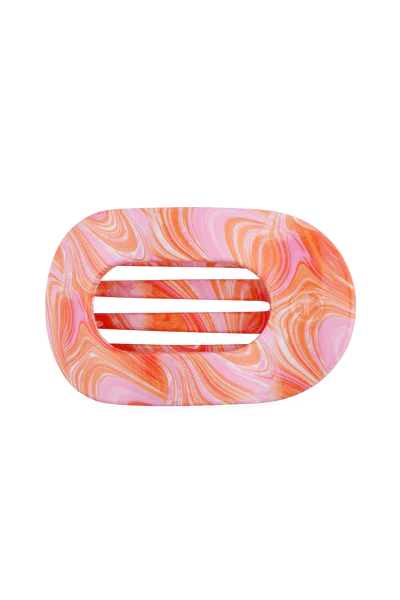 Teleties Small Round Flat Clip