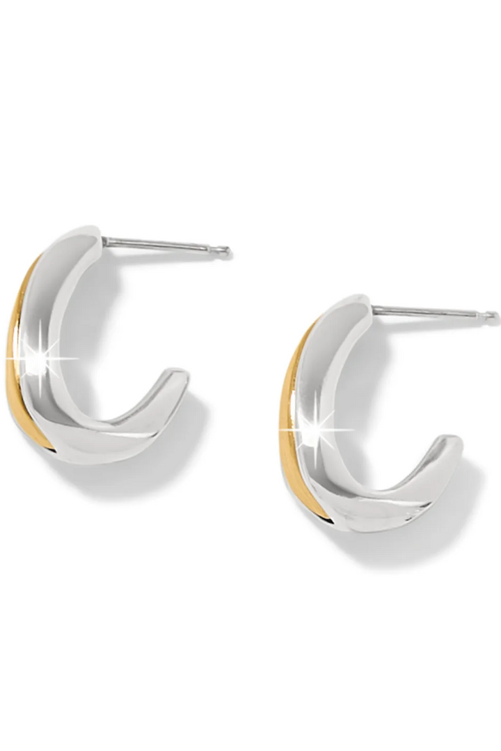 Brighton Cascade Two Tone Hoop Earrings
