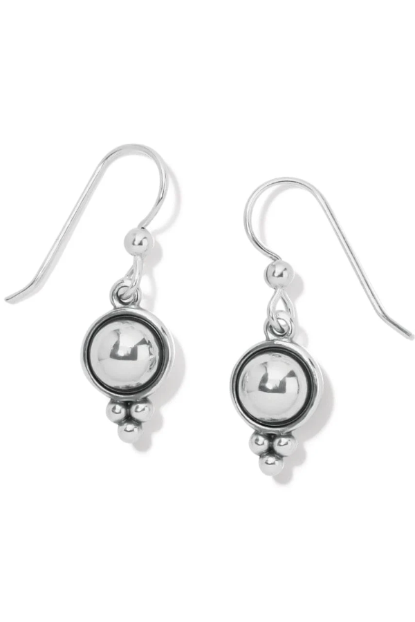 Brighton Pretty Tough Stud French Wire Earrings