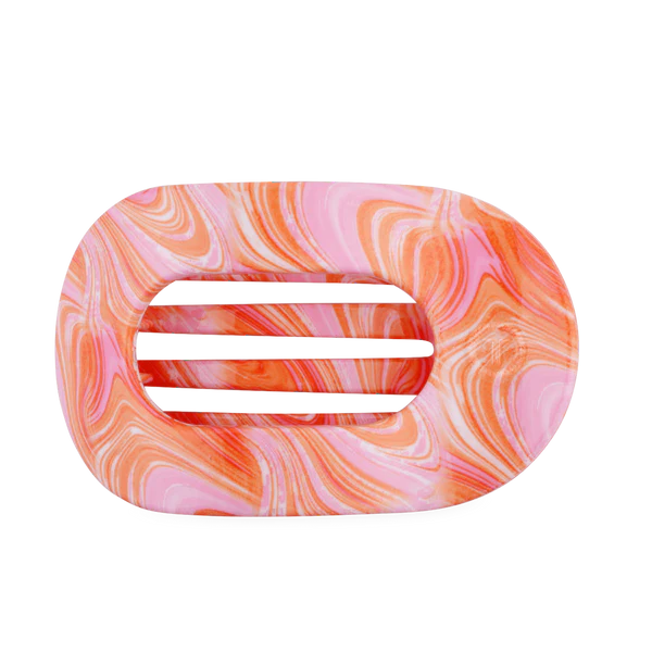 Teleties Large Flat Round Clip