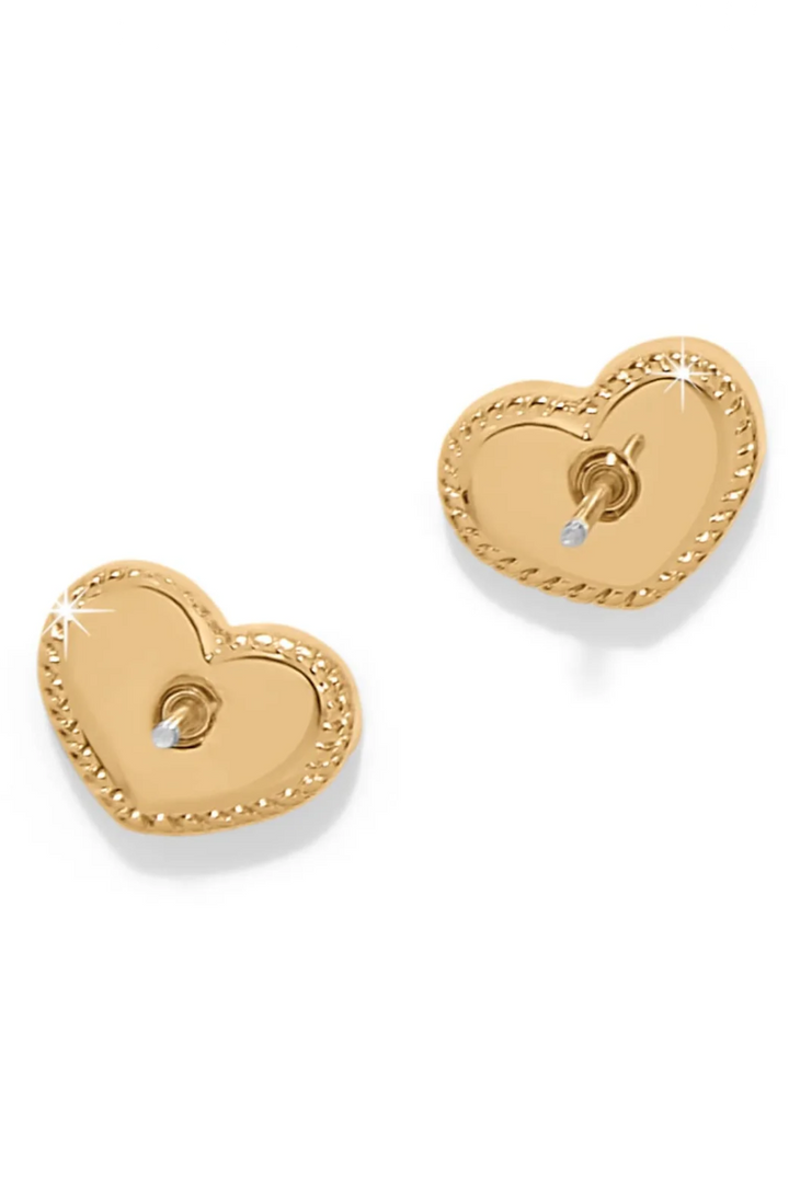 Brighton Illumina Celeste Heart Post Earrings