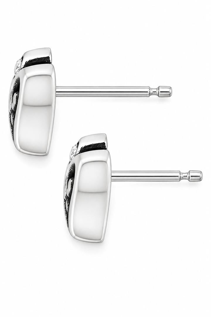 Brighton Alcazar Heart Mini Post Earrings