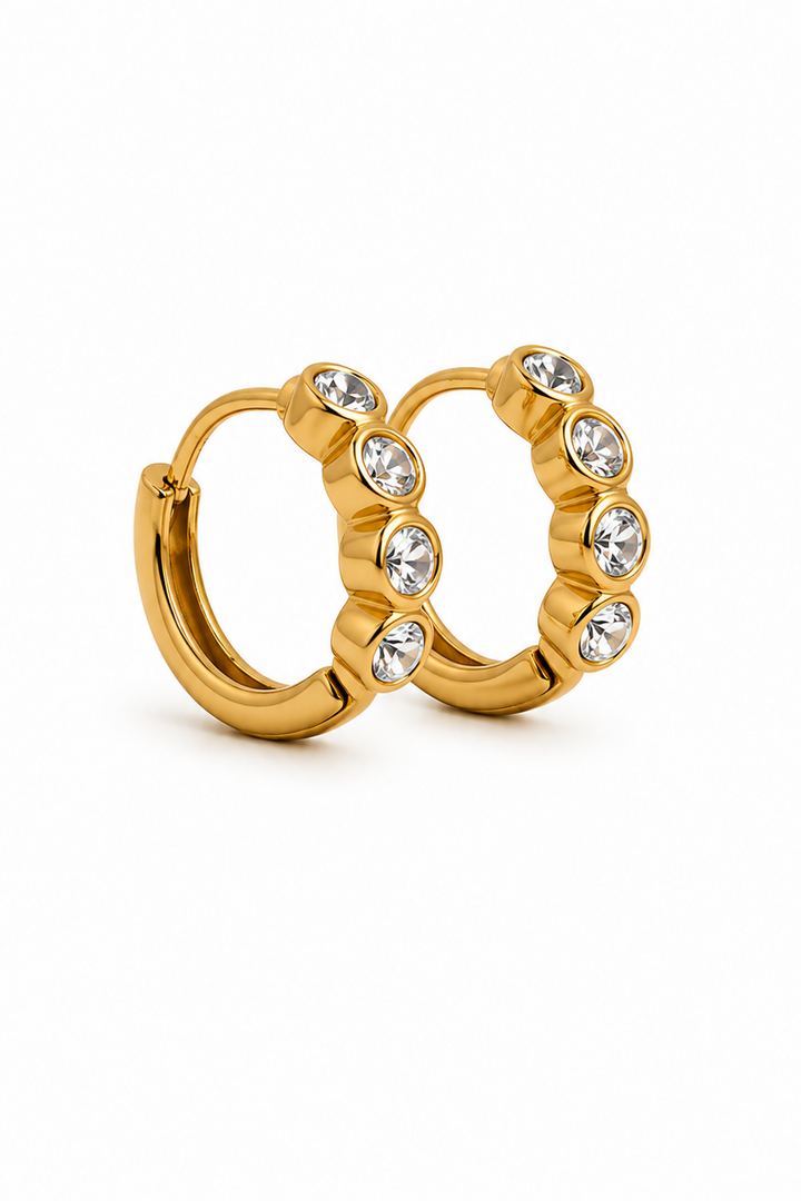 Linny Co Colette Huggie Earrings