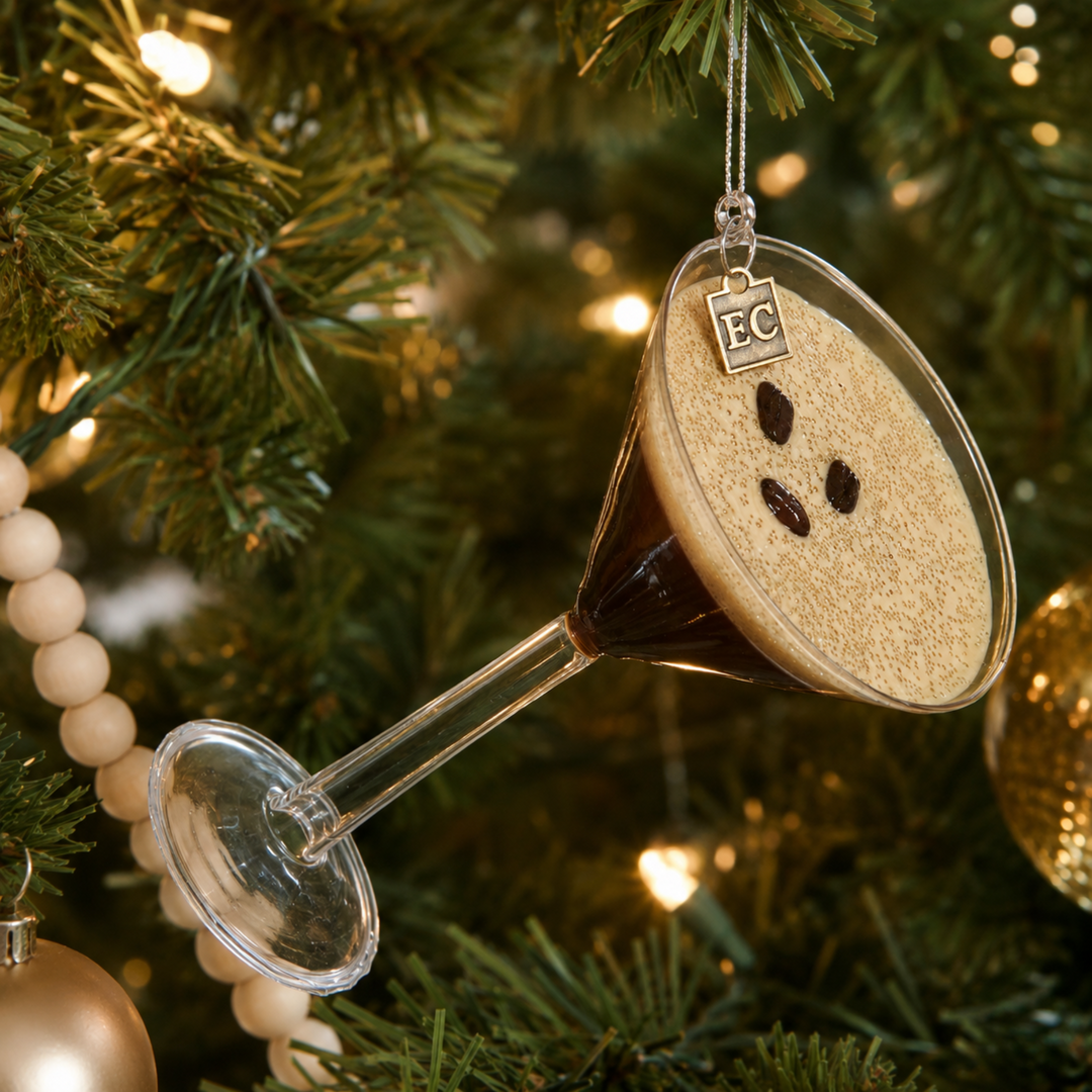 Chocolate Espresso Martini Ornament