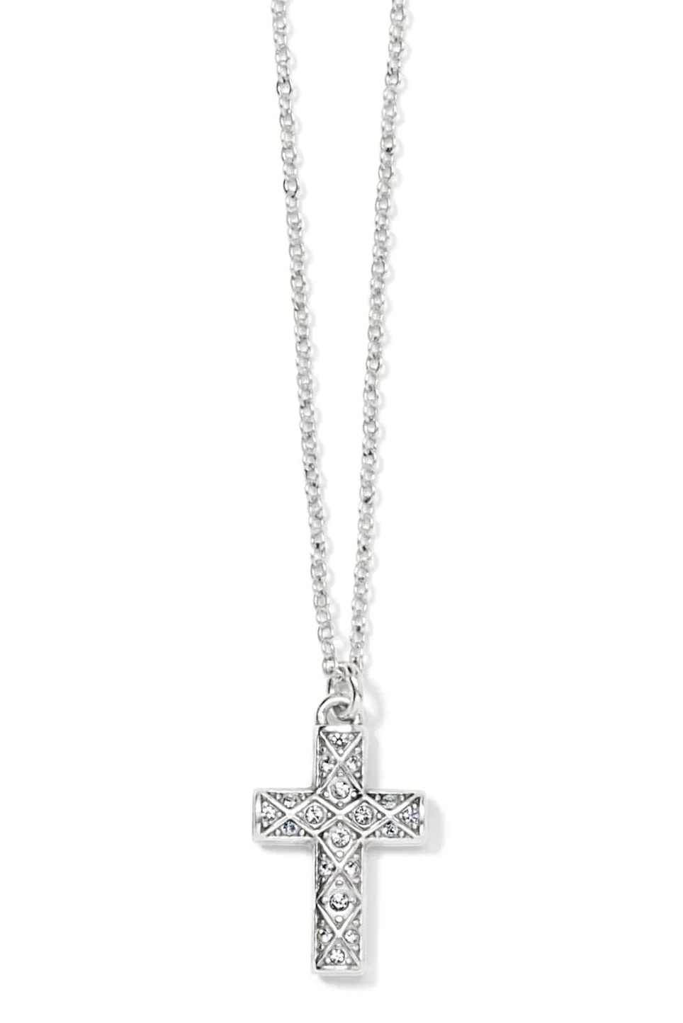 Brighton Diamond Cross Necklace