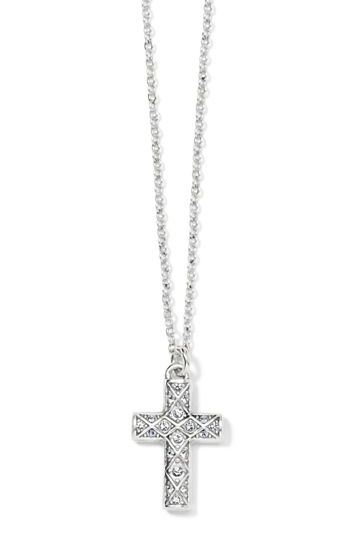 Brighton Diamond Cross Necklace