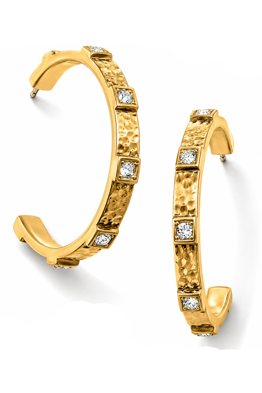 Brighton Meridian Zenith Station Hoop Earrings
