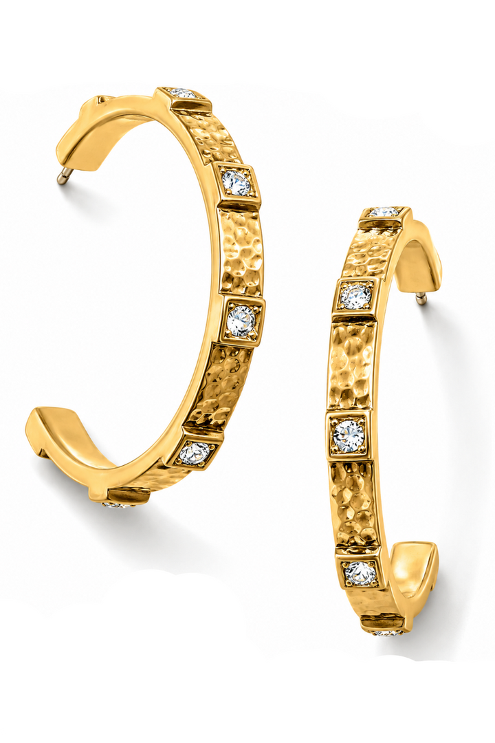 Brighton Meridian Zenith Station Hoop Earrings