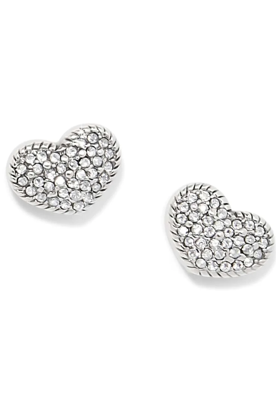 Brighton Illumina Celeste Heart Post Earrings