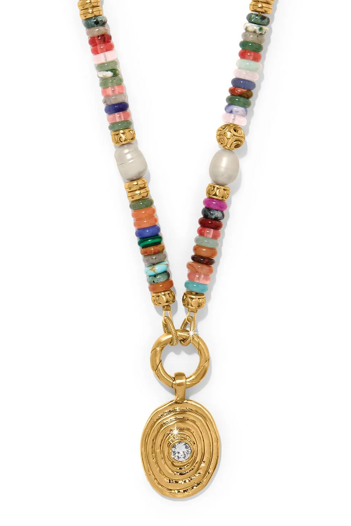 Brighton Kosmos Chroma Token Charm Necklace