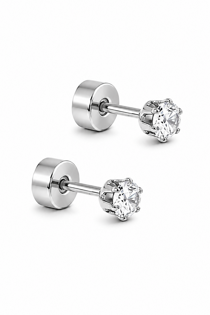 Linny Co Micro Helen Screwback Stud Earrings
