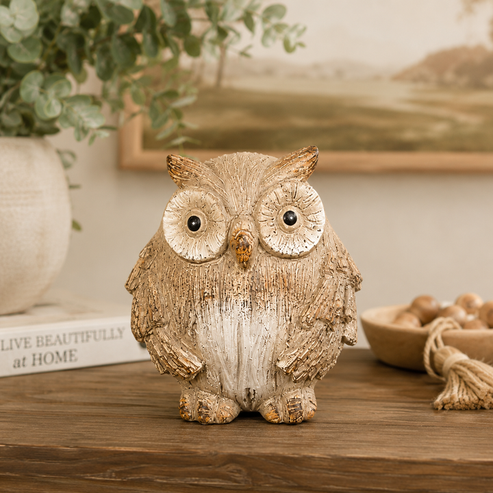 Woodland Owl Figurine