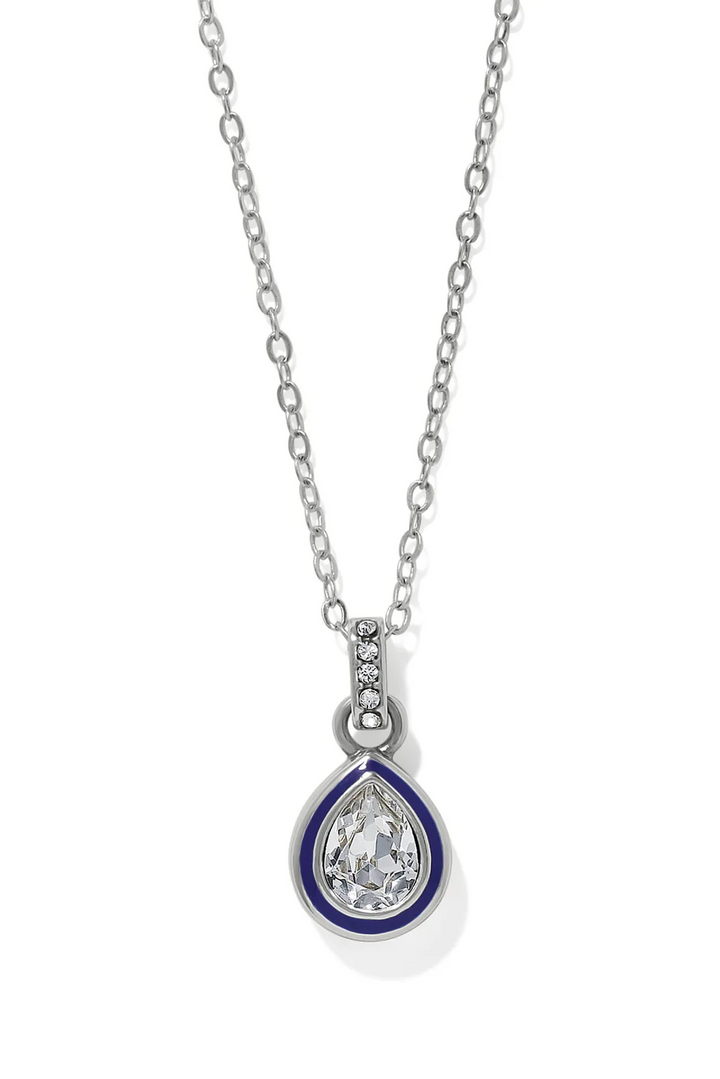 Brighton Halo Gemma Petite Teardrop Necklace