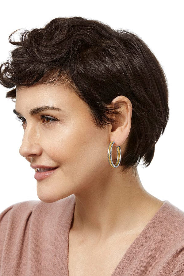 Brighton Interlok Heirloom Hoop Earrings