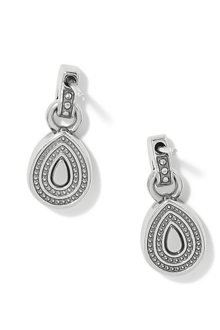 Brighton Halo Gemma Petite Teardrop Post Drop Earrings
