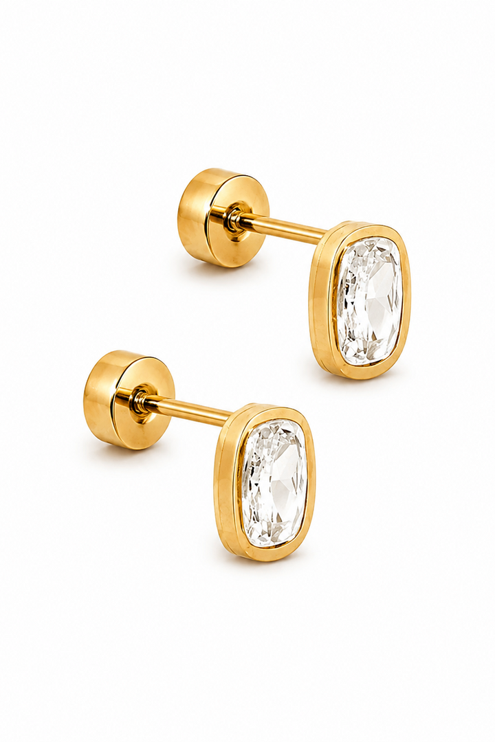 Linny Co Kay Screwback Stud Earrings