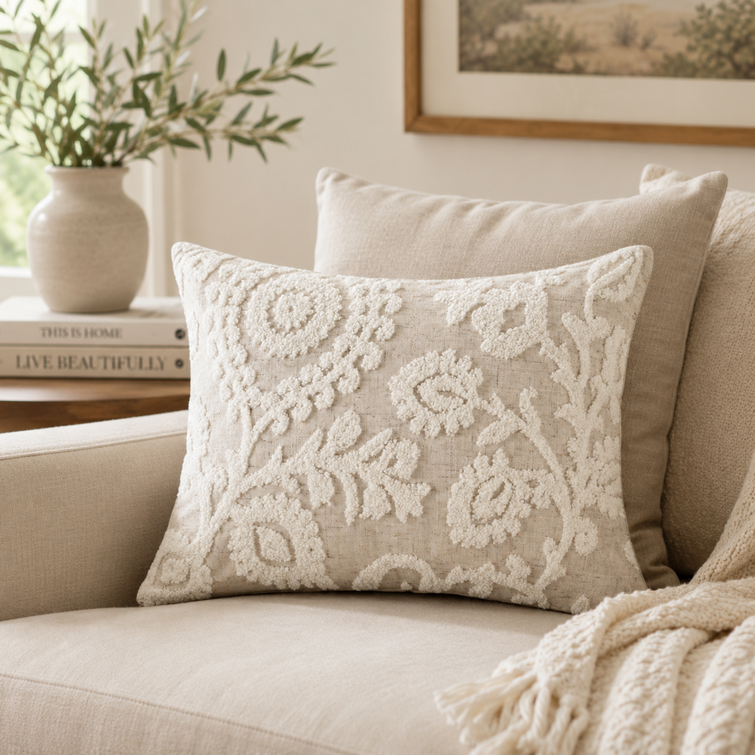 Maileen Embroidered Suzani Pillow