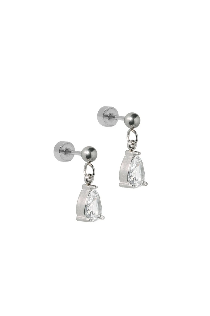 Linny Co Millie Teardrop Screwback Stud Earrings