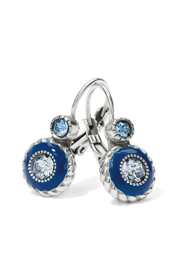 Brighton Halo Eclipse Leverback Earrings